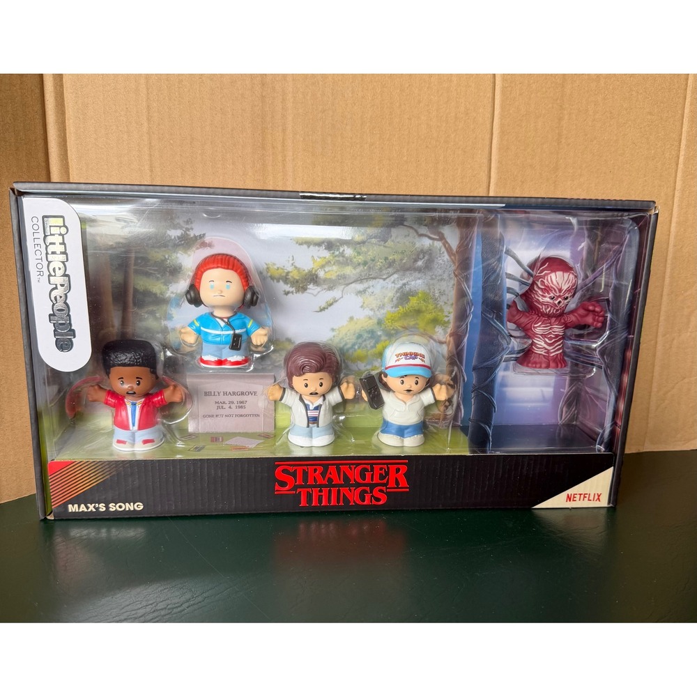 Fisher-Price Little People Collector Stranger Things Max's Song Figure Set HVM13